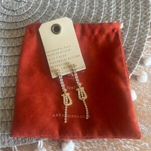 Anthropologie Horseshoe Earrings